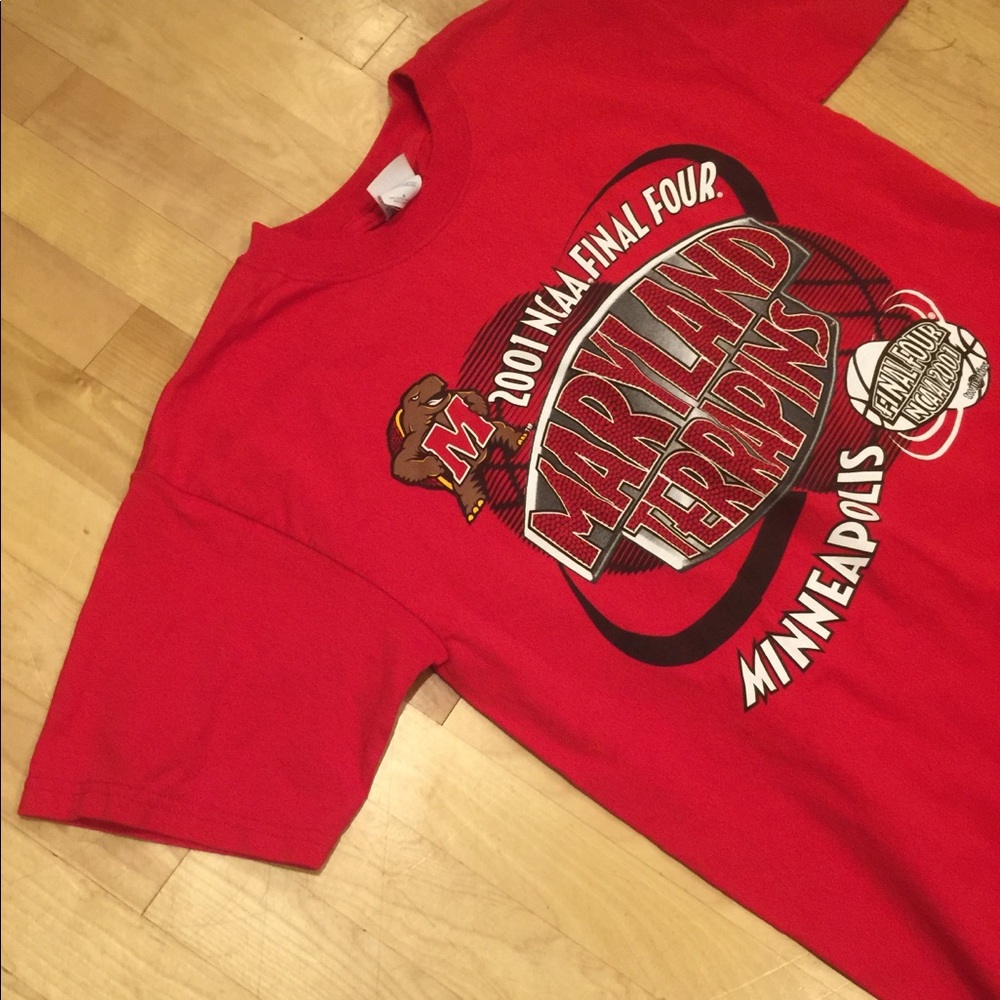 Vintage 2001 Maryland NCAA Shirt